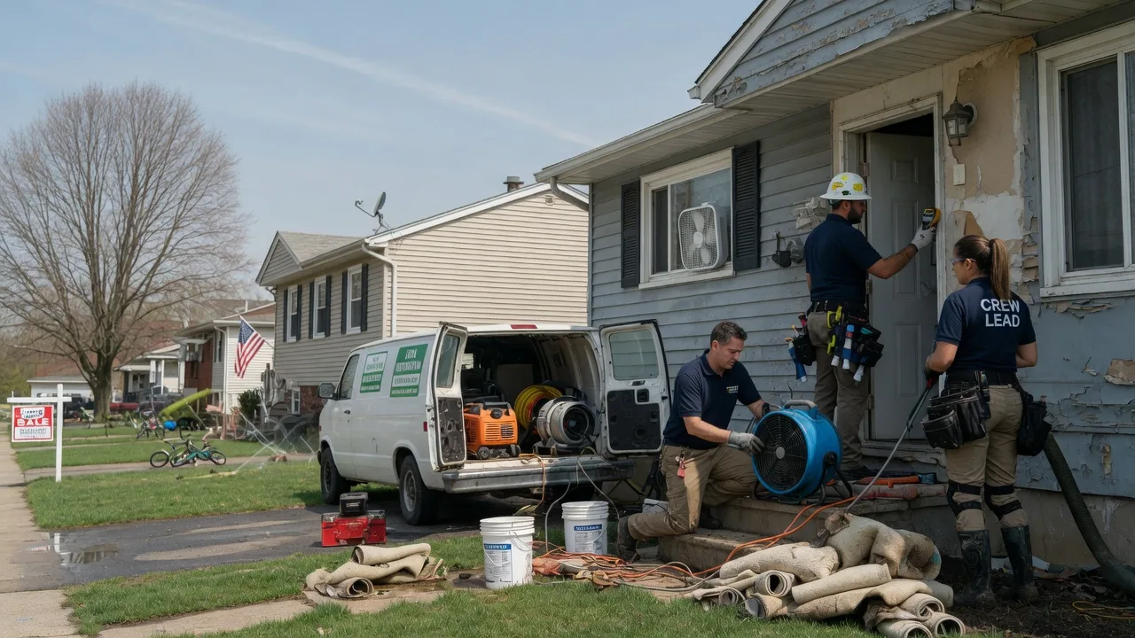 Flood Cleanup in Kings Mills, OH near me