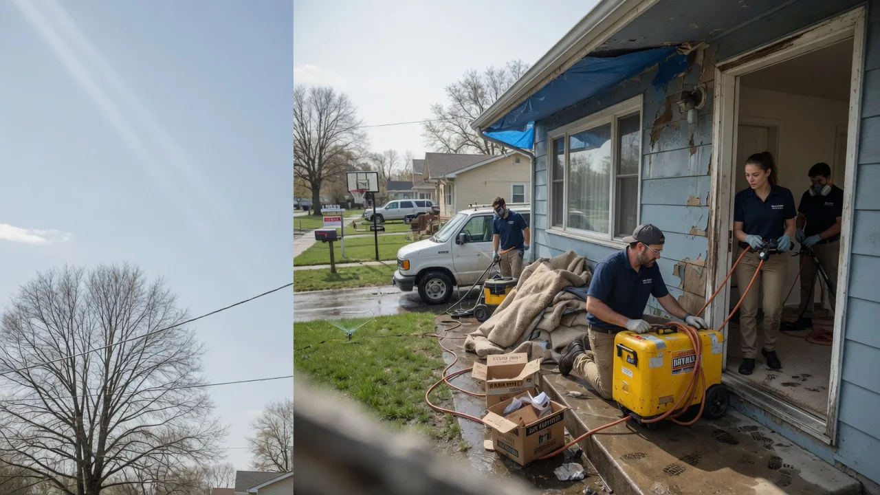 Basement Flood Cleanup in Kings Mills, OH near me